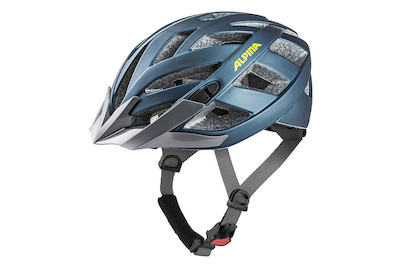 Image of Velohelm Alpina Panoma 2.0 LE, blau-neon gelb, Grösse 56-59 cm bei JUMBO