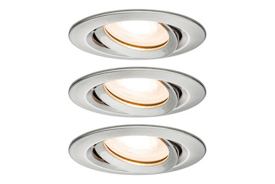Image of Einbaustrahler LED Nova Ip65 rund 7W Gu10 Stahl bei JUMBO