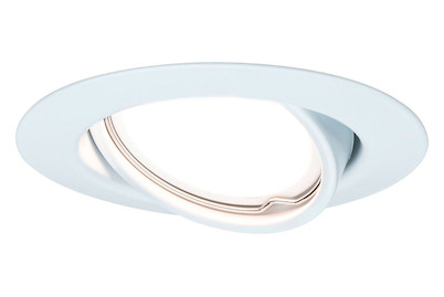 Image of LED-Einbaustrahler Runder Sockel 1x5W Gu10 Weiß bei JUMBO