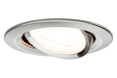 Image of LED Nova Einbaustrahler rund 6,5W Gu10 Stahl bei JUMBO
