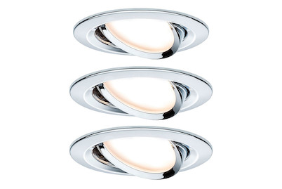 Image of LED Coin Nova Einbaustrahler rund 6,5W chrom bei JUMBO