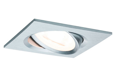 Image of LED Coin Nova Einbaustrahler quadratisch 6,5W aluminium bei JUMBO