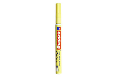 Image of edding Lackmarker 751-Crea pastellgelb bei JUMBO