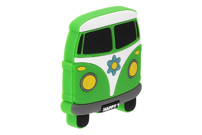 Image of Siro Möbelknopf H233 Kunststoff Bus grün bei JUMBO