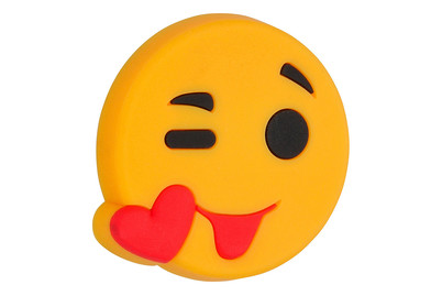 Image of Siro Möbelknopf H243 Kunststoff Emoji Smiley