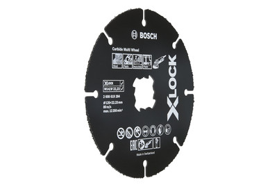 Image of Bosch X-Lock Trennscheibe Carbide Multi Wheel 125 bei JUMBO