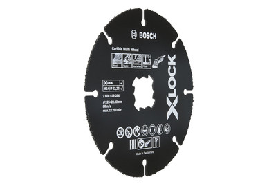 Image of Bosch X-Lock Trennscheibe Carbide Multi Wheel 125