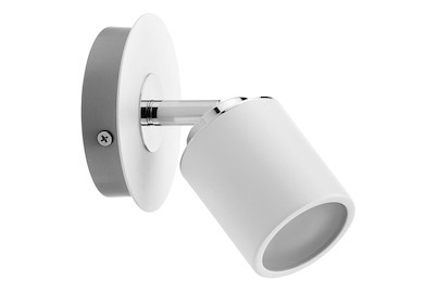 Image of Strahler Tube 1-flammig Weiß/Chrom bei JUMBO