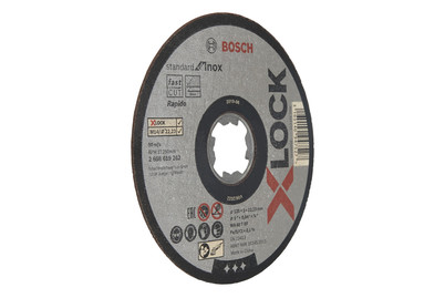 Image of Bosch X-Lock Trennscheiben Standard for Inox 125x1,0