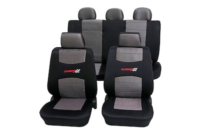 Image of Sitzbezugset Carbon schwarz bei JUMBO