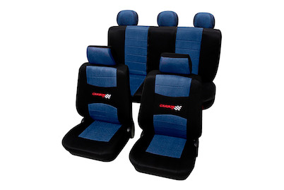 Image of Sitzbezugset Carbon blau bei JUMBO