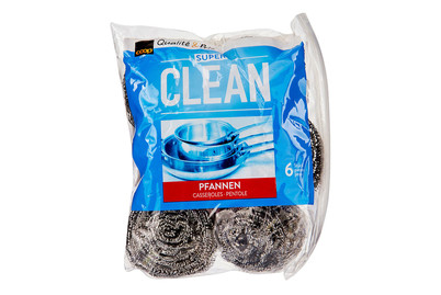 Image of Super Clean Stahlknäuel, 6 Stück bei JUMBO