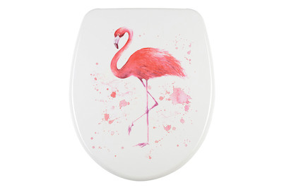 Image of diaqua® WC-Sitz Nice Slow Down Flamingo bei JUMBO