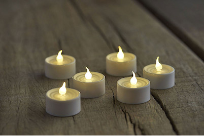 Image of LED-Teelichter 4er Set, rund bei JUMBO