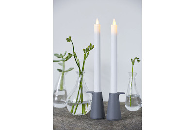 Image of LED-Stabkerzen Set Sara, weiss bei JUMBO