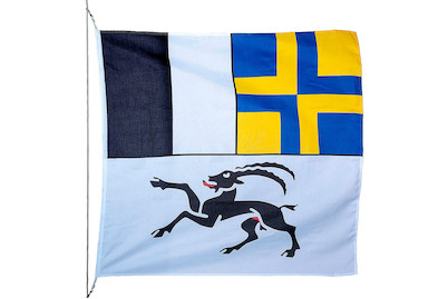 Image of Kantonsfahne Graubünden 150 x 150 cm bei JUMBO