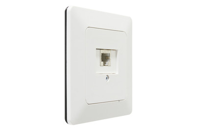 Image of UP Rj45 Dose 8-polig weiss bei JUMBO