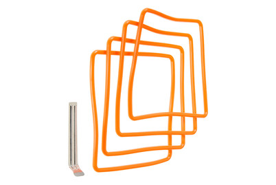 Image of Designprofil Gr. 1 orange 4 Stück
