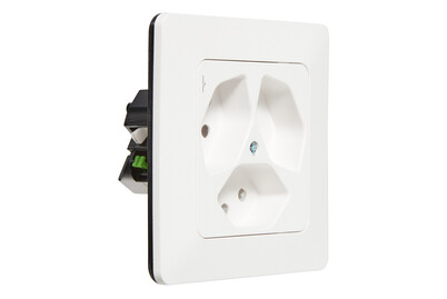 Image of UP Steckdose 3xTyp13 1x getrennt weiss bei JUMBO