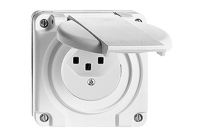 Image of NUP Steckdose T23 weiss bei JUMBO