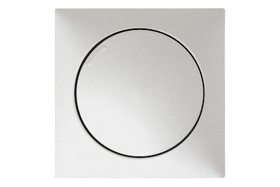 Image of Edizio DUE Abdeckset mit Rahmen für Drehdimmer weiss bei JUMBO