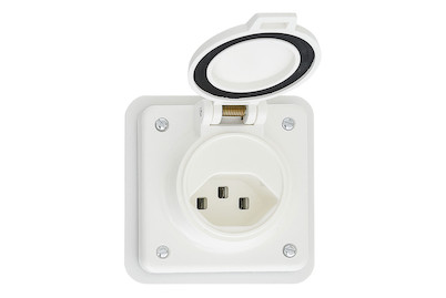 Image of UP Nass Steckdose T23 weiss bei JUMBO