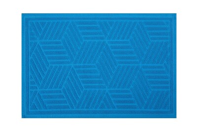 Image of Spirella Badteppich Cubo 50x80 blau bei JUMBO