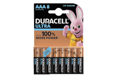 Image of Duracell Batterie Ultra Power AAA 8 Stück
