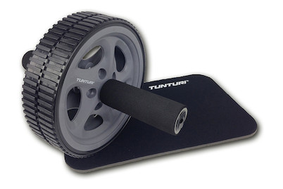 Image of Tunturi Wheel Deluxe Ab Roller mit Matte
