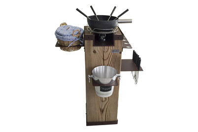 Image of Fonduebar Holz Nature 17-teilig bei JUMBO