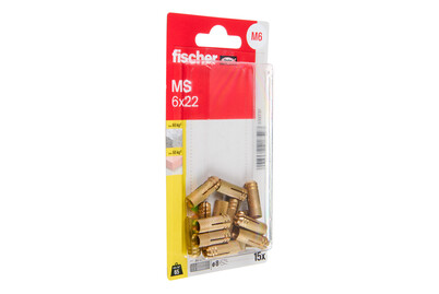 Image of 532737 Messingdübel M6 K NV bei JUMBO