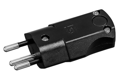 Image of MID Winkelstecker T12 schwarz bei JUMBO