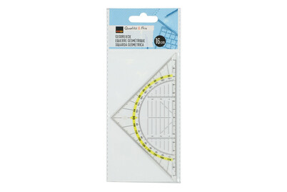 Image of Qualité&Prix Geodreieck 16 cm transparent bei JUMBO