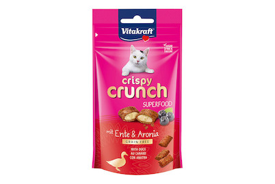 Image of Vitakraft Trocken-Katzenfutter Crispy Crunch Ente & Aronia bei JUMBO