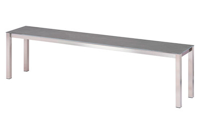 Image of Stettin Bank 180x38cm, Zement bei JUMBO
