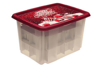 Image of Keeeper Christmas-Box 30L transparent