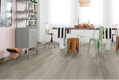 Image of Qualité & Prix Vinyl Eiche grau 2.858 m2 bei JUMBO