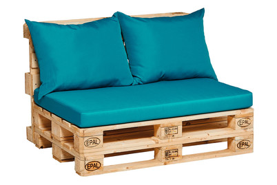 Image of Derby Palettenkissen Eco Look D 848 petrol bei JUMBO