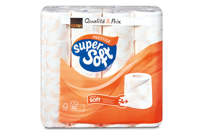 Image of Super Soft Toilettenpapier Prestige, Fsc® Mix 4-lagig, 32 Rollen