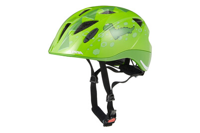 Image of Alpina Velohelm Ximo Flash 49-54 cm, green dino bei JUMBO