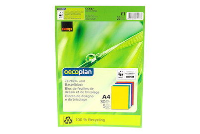 Image of Oecoplan Zeichenblock A4 120 g/m2 bei JUMBO