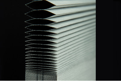 Image of Wabenplissee weiss verdunkelnd 40 cm bei JUMBO