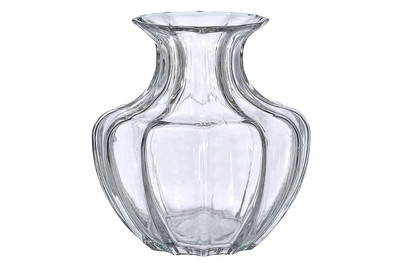 Image of Glasvase gerippt ØxH 21x22 cm bei JUMBO