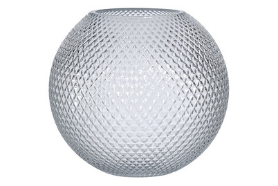 Image of Glasvase Kugel genoppt ØxH 20x18 cm bei JUMBO