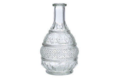 Image of Glasvase gemustert ØxH 11x22.5 cm bei JUMBO
