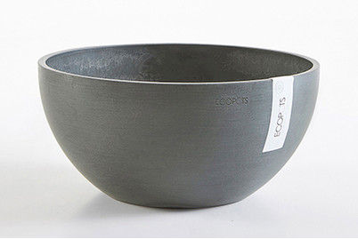 Image of Ecopot Pflanzgefäss Brussels Ø25Cm grau bei JUMBO
