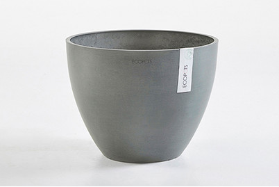 Image of Ecopot Gefäss Antwerp Ø30Cm grau bei JUMBO