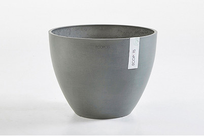 Image of Ecopot Gefäss Antwerp Ø40Cm grau bei JUMBO
