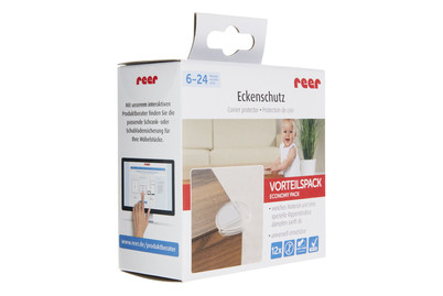 Image of reer Eckenschutz transparent 12 Stück bei JUMBO
