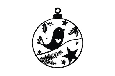 Image of Stempel Christbaumkugel , 6x7cm bei JUMBO